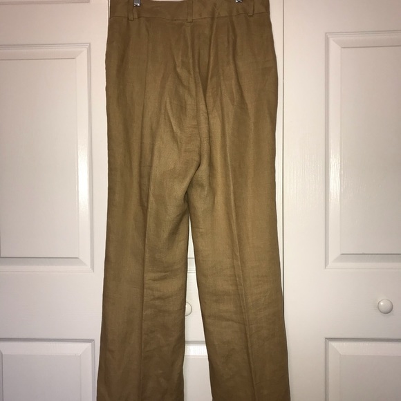 Ralph Lauren Linen Pants& Matching Sleeveless Top - Picture 6 of 13
